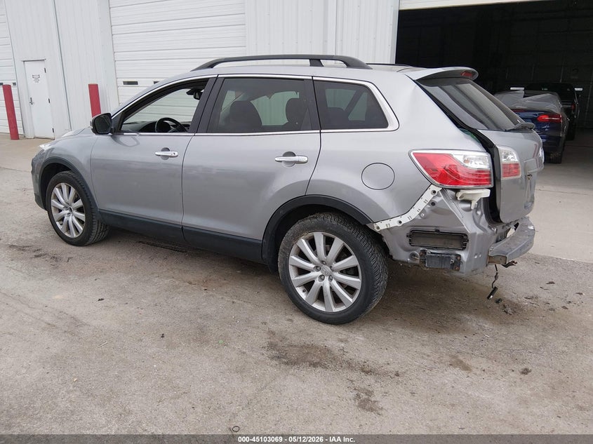 2010 Mazda Cx-9 VIN JM3TB2MA0A0213187 IAAI salvage auction — FRONT & REAR, Salvage (Illinois), sold $800 on 2026-07-14 (photo 3)