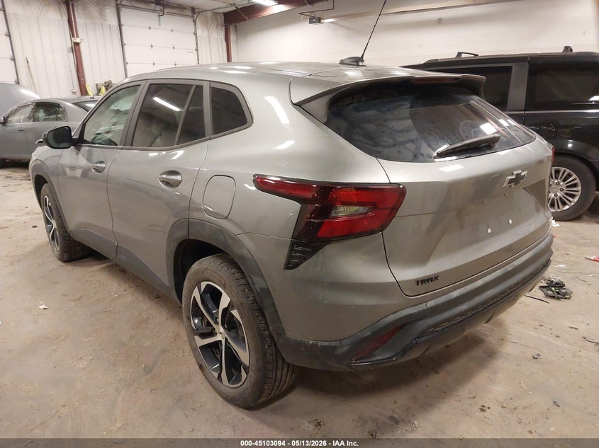 2025 Chevrolet Trax VIN KL77LGEP6SC267064 IAAI salvage auction — FRONT END, Salvage (Michigan), sold $3,750 on 2026-07-21 (photo 3)
