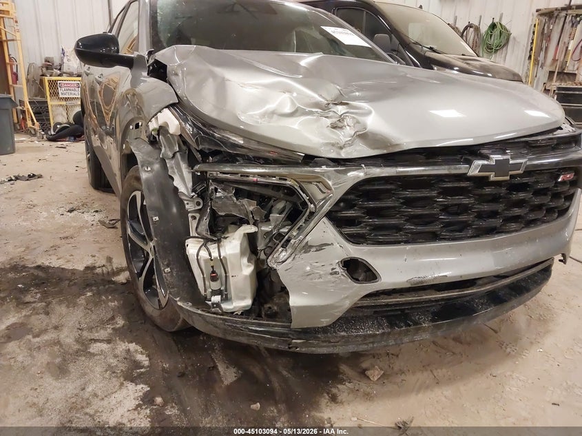 2025 Chevrolet Trax VIN KL77LGEP6SC267064 IAAI salvage auction — FRONT END, Salvage (Michigan), sold $3,750 on 2026-07-21 (photo 6)