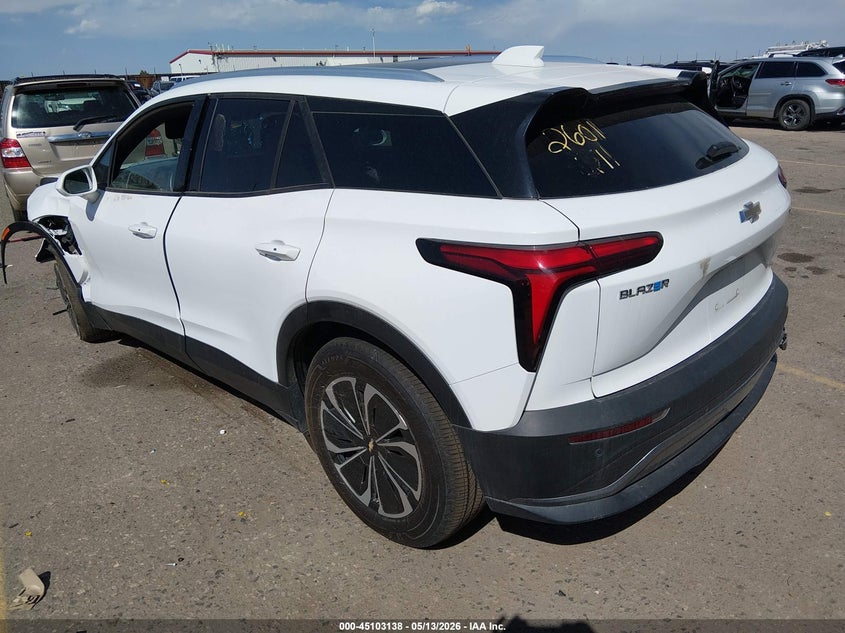 2025 Chevrolet Blazer ev VIN 3GNKDGRJ5SS109915 IAAI salvage auction — LEFT FRONT, Salvage Title, sold $8,200 on 2026-07-28 (photo 3)