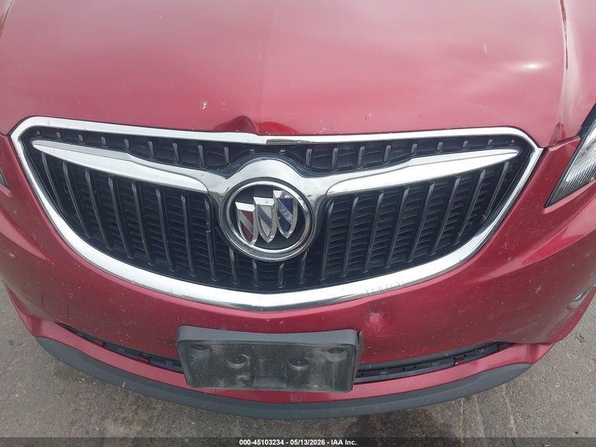 2020 Buick Envision VIN LRBFXBSA9LD157982 IAAI salvage auction — FRONT END, Salvage (Utah), sold $2,200 on 2026-07-10 (photo 6)