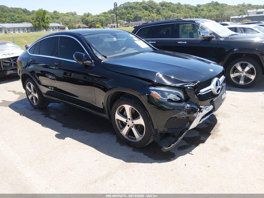 2017 Mercedes-benz Glc coupe VIN WDC0J4KB6HF200631 IAAI salvage auction — RIGHT FRONT, Salvage Title, sold $8,300 on 2026-09-08 (photo 1)