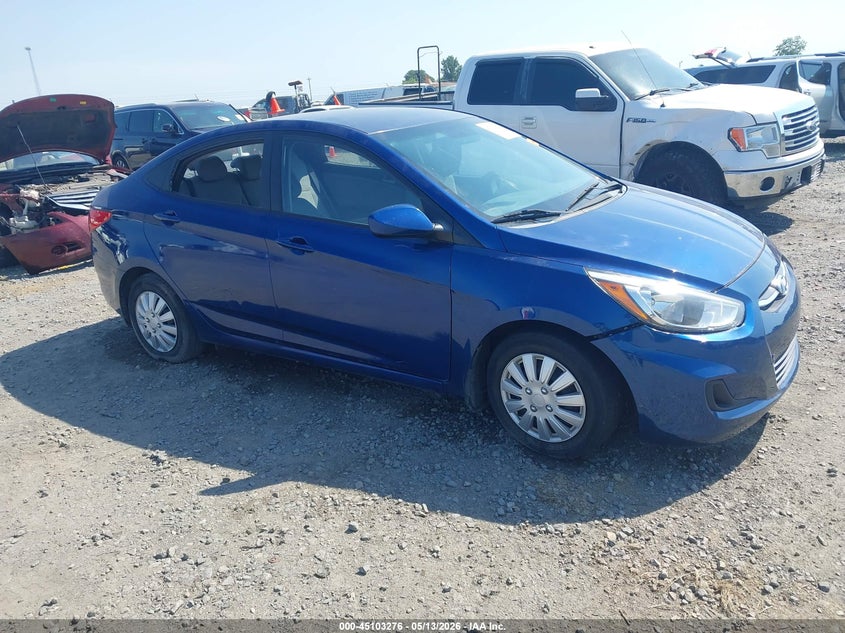 2015 Hyundai Accent VIN KMHCT4AE7FU938368 IAAI salvage auction — RIGHT SIDE, Clear (Arkansas), sold $800 on 2026-07-08 (photo 1)