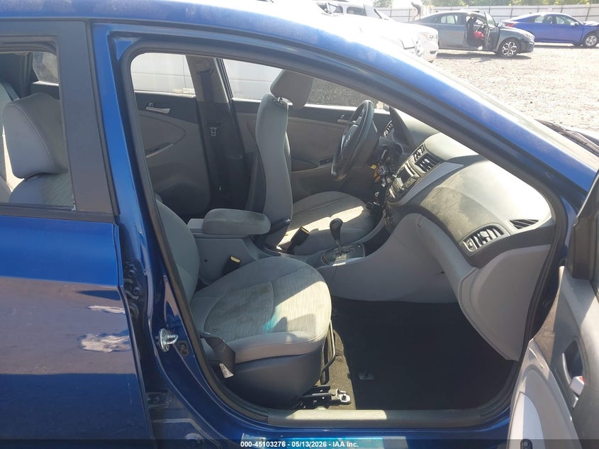 2015 Hyundai Accent VIN KMHCT4AE7FU938368 IAAI salvage auction — RIGHT SIDE, Clear (Arkansas), sold $800 on 2026-07-08 (photo 5)