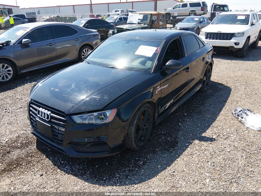 2016 Audi A3 VIN WAUA7GFF7G1050562 IAAI salvage auction — WATER/FLOOD, Certificate Of Destruction (Louisiana), sold $1,100 on 2026-07-22 (photo 2)