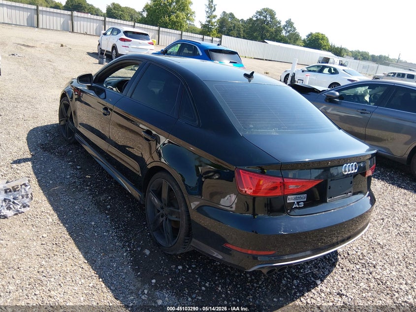 2016 Audi A3 VIN WAUA7GFF7G1050562 IAAI salvage auction — WATER/FLOOD, Certificate Of Destruction (Louisiana), sold $1,100 on 2026-07-22 (photo 3)