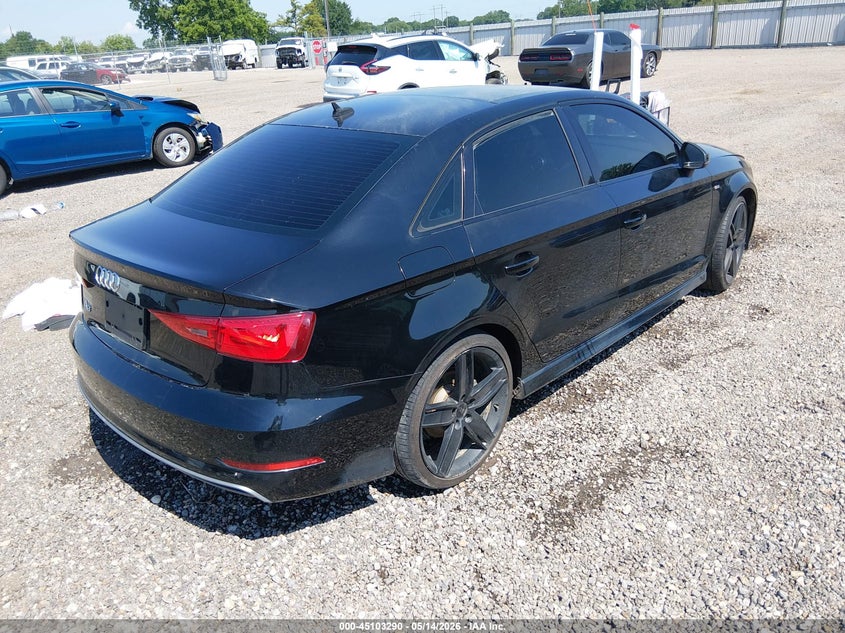 2016 Audi A3 VIN WAUA7GFF7G1050562 IAAI salvage auction — WATER/FLOOD, Certificate Of Destruction (Louisiana), sold $1,100 on 2026-07-22 (photo 4)