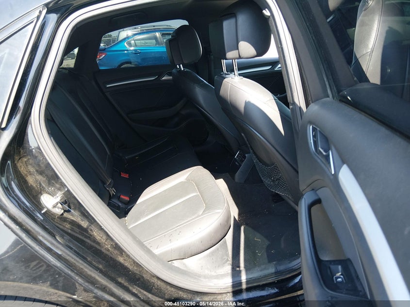 2016 Audi A3 VIN WAUA7GFF7G1050562 IAAI salvage auction — WATER/FLOOD, Certificate Of Destruction (Louisiana), sold $1,100 on 2026-07-22 (photo 8)