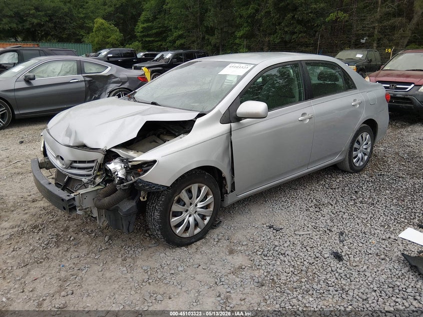 2013 Toyota Corolla VIN 5YFBU4EE7DP149008 IAAI salvage auction — FRONT END, Salvage (South Carolina), sold $1,550 on 2026-07-28 (photo 2)