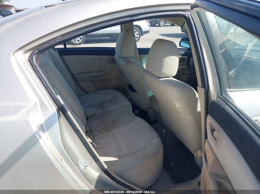 2006 Mazda 3 VIN JM1BK12G761534179 IAAI salvage auction — LEFT SIDE, Salvage (Texas), sold $275 on 2026-07-15 (photo 8)