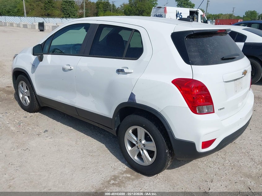 2020 Chevrolet Trax VIN KL7CJKSB3LB314400 IAAI salvage auction — NORMAL WEAR, Clear (Illinois), sold $25 on 2026-07-28 (photo 3)
