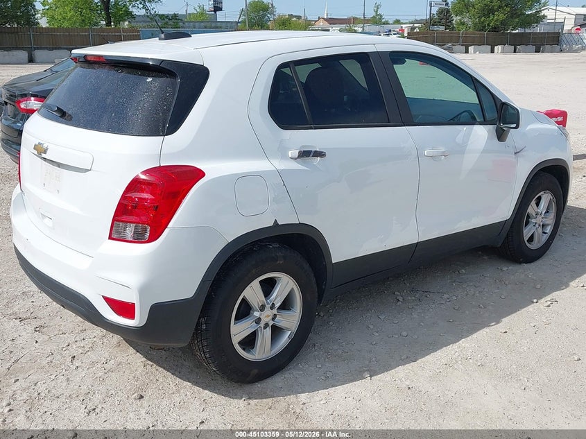 2020 Chevrolet Trax VIN KL7CJKSB3LB314400 IAAI salvage auction — NORMAL WEAR, Clear (Illinois), sold $25 on 2026-07-28 (photo 4)