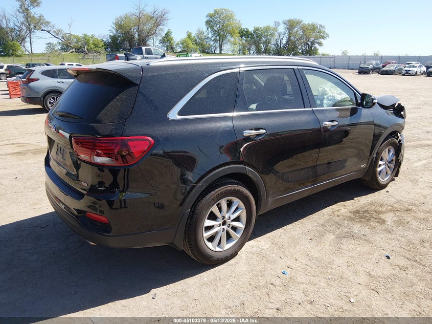 2019 Kia Sorento VIN 5XYPGDA3XKG452044 IAAI salvage auction — FRONT END, Salvage (Nebraska), sold $2,450 on 2026-07-16 (photo 4)