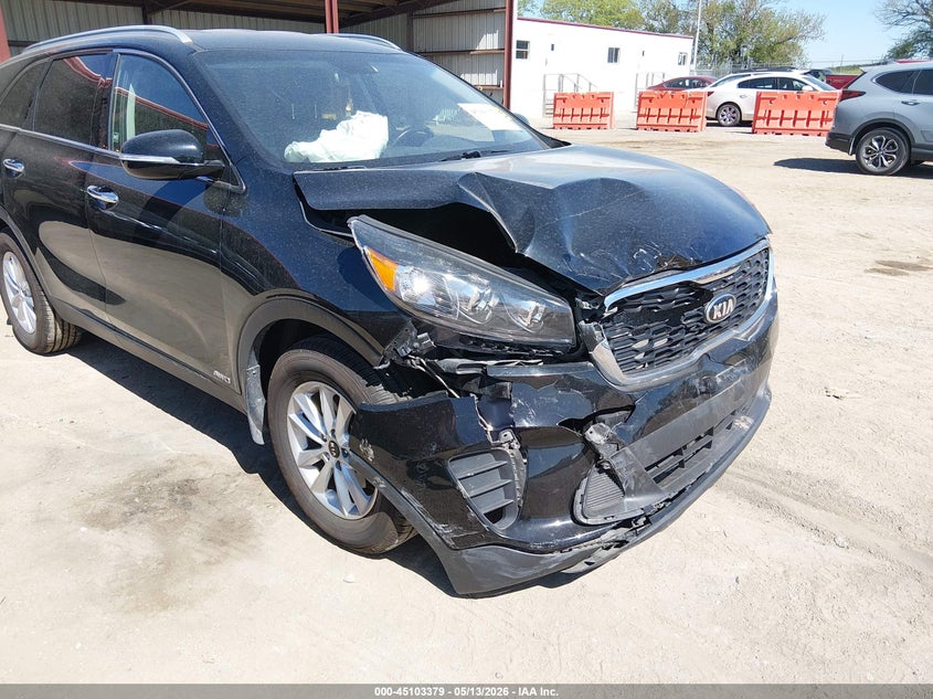 2019 Kia Sorento VIN 5XYPGDA3XKG452044 IAAI salvage auction — FRONT END, Salvage (Nebraska), sold $2,450 on 2026-07-16 (photo 6)