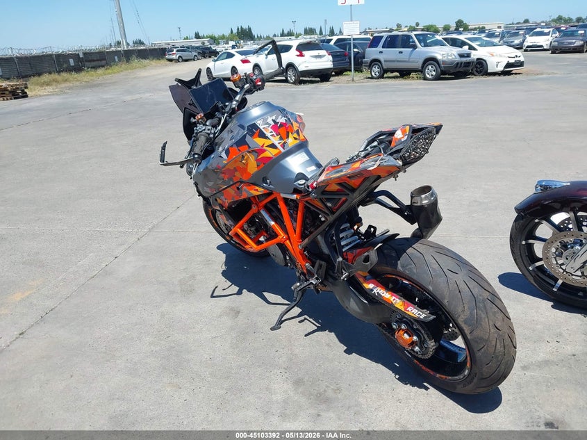 2023 Ktm VIN VBKV69404PM967411 IAAI salvage auction — FRONT END, Salvage (California), sold $25 on 2026-07-29 (photo 3)