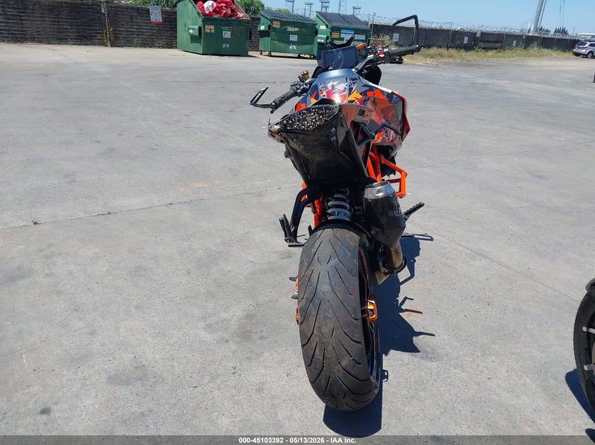2023 Ktm VIN VBKV69404PM967411 IAAI salvage auction — FRONT END, Salvage (California), sold $25 on 2026-07-29 (photo 6)