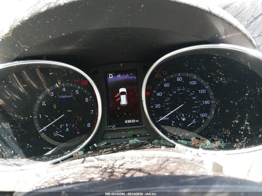 2018 Hyundai Santa fe VIN 5XYZU3LBXJG548545 IAAI salvage auction — LEFT SIDE, Salvage (Alabama), sold $600 on 2026-07-16 (photo 7)