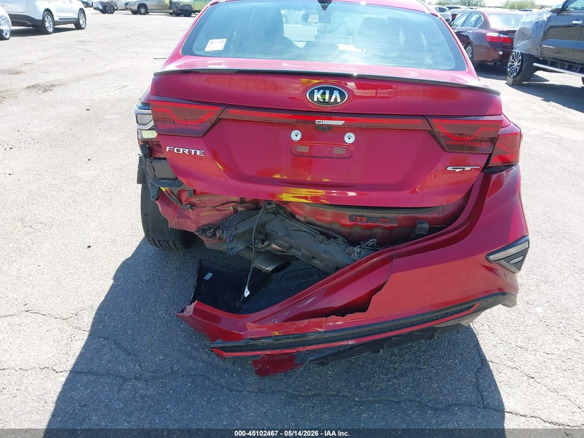 2021 Kia Forte VIN 3KPF44AC9ME415099 IAAI salvage auction — REAR END, Salvage (California), sold $4,000 on 2026-07-09 (photo 6)