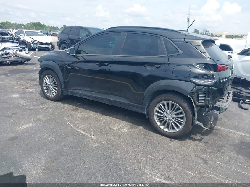 2021 Hyundai Kona VIN KM8K22AAXMU598940 IAAI salvage auction — FRONT & REAR, Certificate Of Destruction (Florida), sold $3,000 on 2026-07-30 (photo 3)