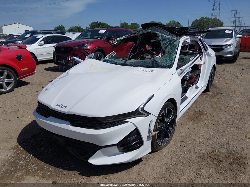 2023 Kia K5 VIN 5XXG64J21PG208191 IAAI salvage auction — ROLLOVER, Salvage (Indiana), sold $1,500 on 2026-07-08 (photo 2)