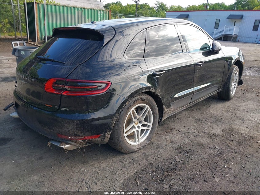2017 Porsche Macan VIN WP1AA2A52HLB81540 IAAI salvage auction — LEFT SIDE, Salvage - Greater Than 75% (Maryland), sold $2,100 on 2026-07-21 (photo 4)