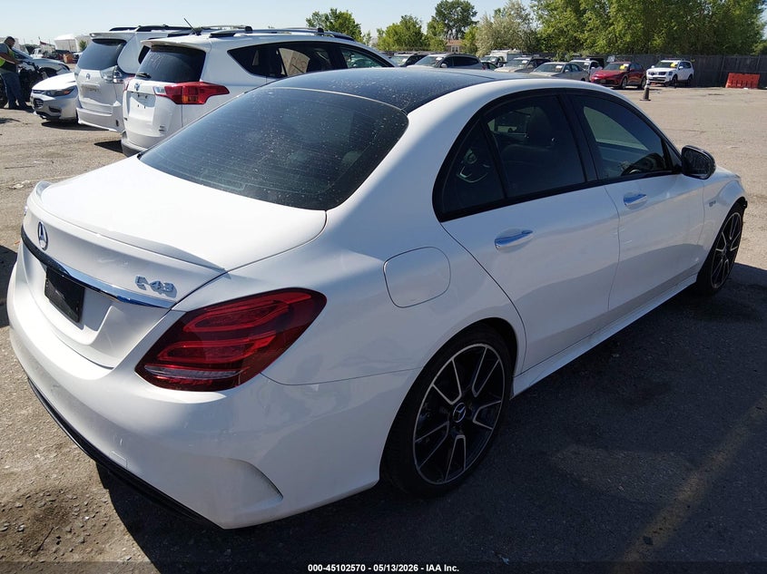 2018 Mercedes-benz C class VIN 55SWF6EB1JU275559 IAAI salvage auction — FRONT END, Salvage (Colorado), sold $13,700 on 2026-08-11 (photo 4)
