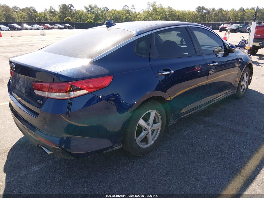 2018 Kia Optima VIN 5XXGT4L14JG229363 IAAI salvage auction — FRONT END, Salvage (South Carolina), sold $925 on 2026-07-29 (photo 4)