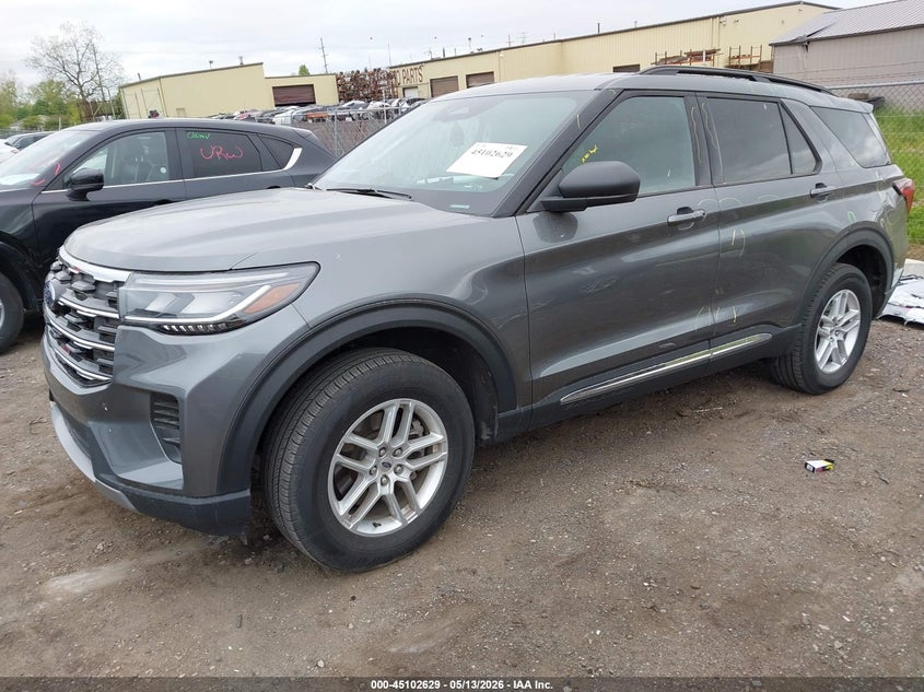 2025 Ford Explorer VIN 1FMUK8DH0SGC78932 IAAI salvage auction — ALL OVER, Clear (Michigan), sold $14,975 on 2026-07-30 (photo 2)