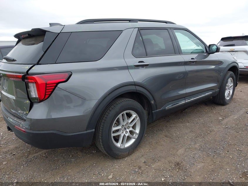 2025 Ford Explorer VIN 1FMUK8DH0SGC78932 IAAI salvage auction — ALL OVER, Clear (Michigan), sold $14,975 on 2026-07-30 (photo 4)