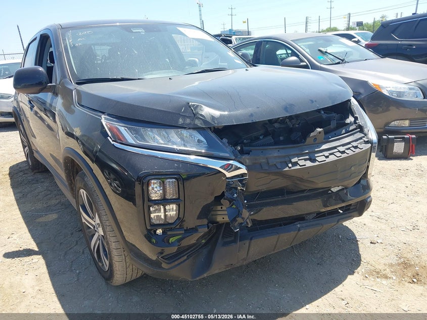 2025 Mitsubishi Outlander VIN JA4ARUAUXSU014738 IAAI salvage auction — FRONT END, Original (Texas), sold $5,500 on 2026-08-03 (photo 6)
