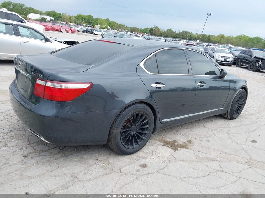 2007 Lexus Ls 460 VIN JTHBL46F975032945 IAAI salvage auction — LEFT FRONT, Salvage (Illinois), sold $1,650 on 2026-07-28 (photo 4)