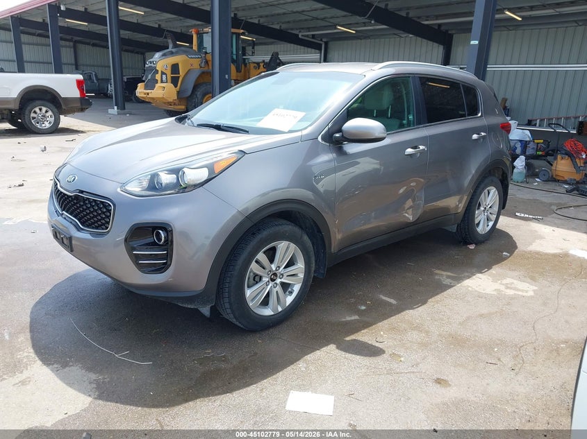 2017 Kia Sportage VIN KNDPMCAC7H7267197 IAAI salvage auction — THEFT, Salvage (Iowa), sold $2,550 on 2026-07-09 (photo 2)