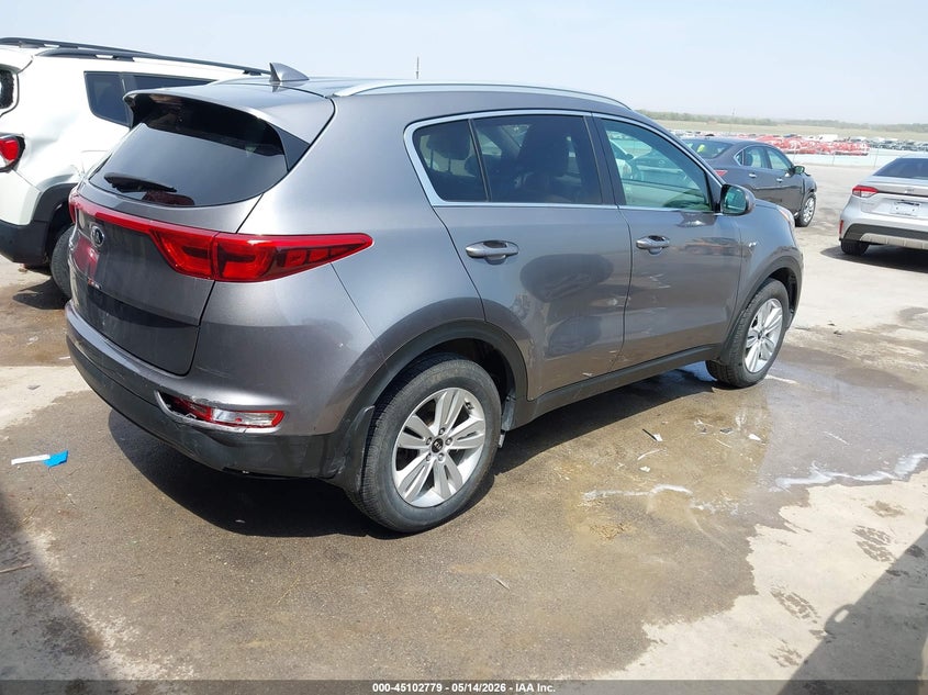 2017 Kia Sportage VIN KNDPMCAC7H7267197 IAAI salvage auction — THEFT, Salvage (Iowa), sold $2,550 on 2026-07-09 (photo 4)