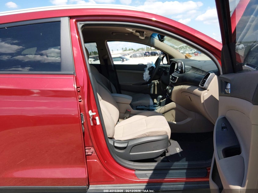 2021 Hyundai Tucson VIN KM8J33A45MU327907 IAAI salvage auction — FRONT END, Original (Texas), sold $3,850 on 2026-07-30 (photo 5)