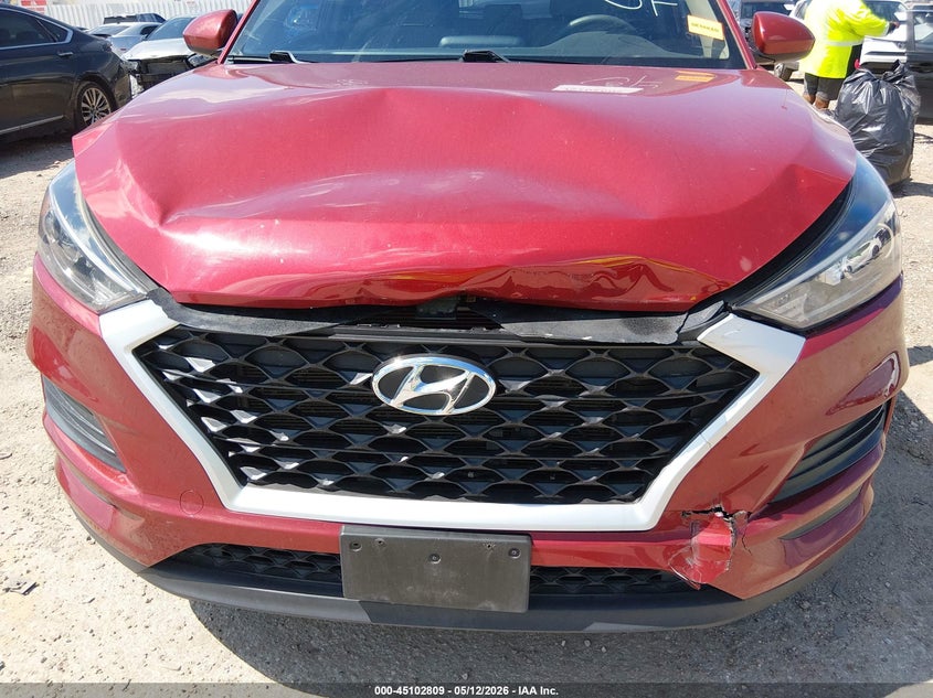 2021 Hyundai Tucson VIN KM8J33A45MU327907 IAAI salvage auction — FRONT END, Original (Texas), sold $3,850 on 2026-07-30 (photo 6)