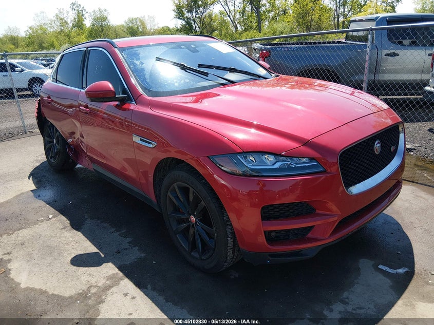2018 Jaguar F-pace VIN SADCK2EV6JA251161 IAAI salvage auction — RIGHT REAR, Salvage (Ohio), sold $5,725 on 2026-07-14 (photo 1)