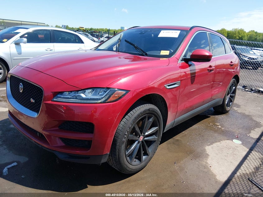 2018 Jaguar F-pace VIN SADCK2EV6JA251161 IAAI salvage auction — RIGHT REAR, Salvage (Ohio), sold $5,725 on 2026-07-14 (photo 2)