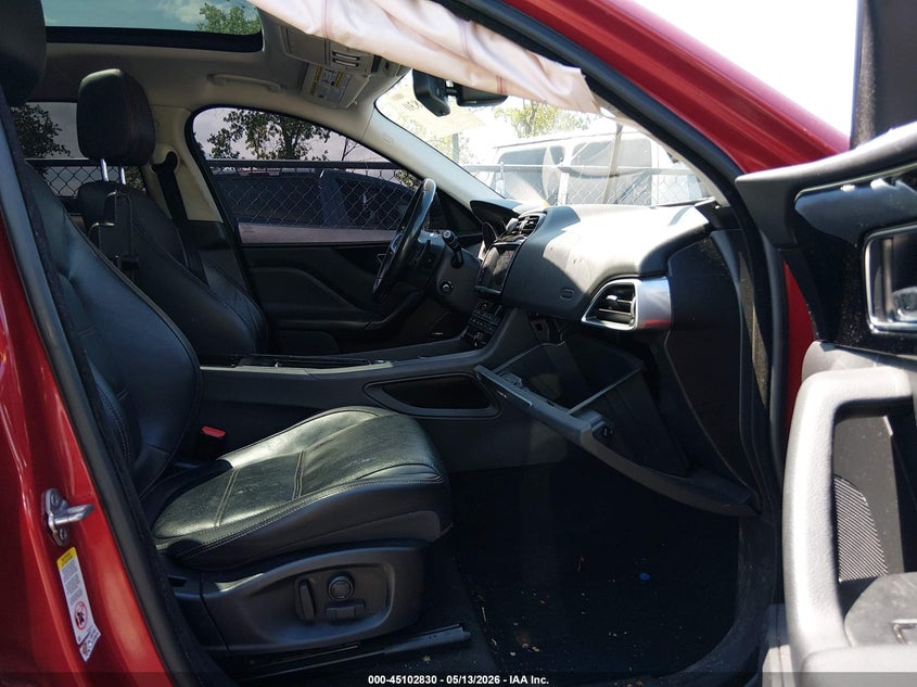 2018 Jaguar F-pace VIN SADCK2EV6JA251161 IAAI salvage auction — RIGHT REAR, Salvage (Ohio), sold $5,725 on 2026-07-14 (photo 5)