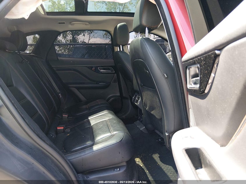 2018 Jaguar F-pace VIN SADCK2EV6JA251161 IAAI salvage auction — RIGHT REAR, Salvage (Ohio), sold $5,725 on 2026-07-14 (photo 8)