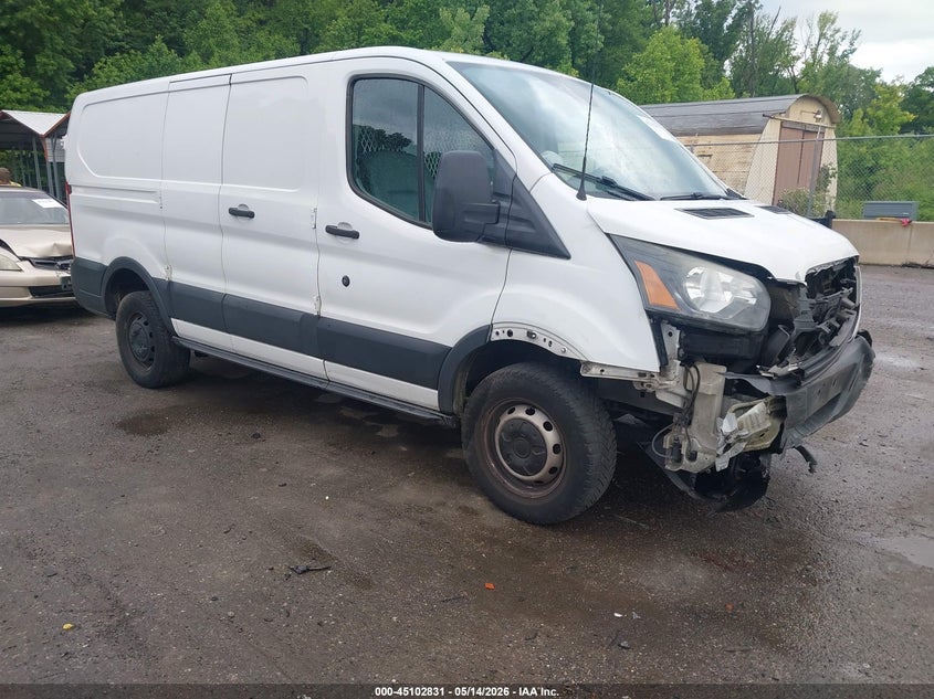 2017 Ford Transit VIN 1FTYR1ZM9HKA51713 IAAI salvage auction — FRONT END, Salvage - Greater Than 75% (Maryland), sold $3,500 on 2026-08-02 (photo 1)