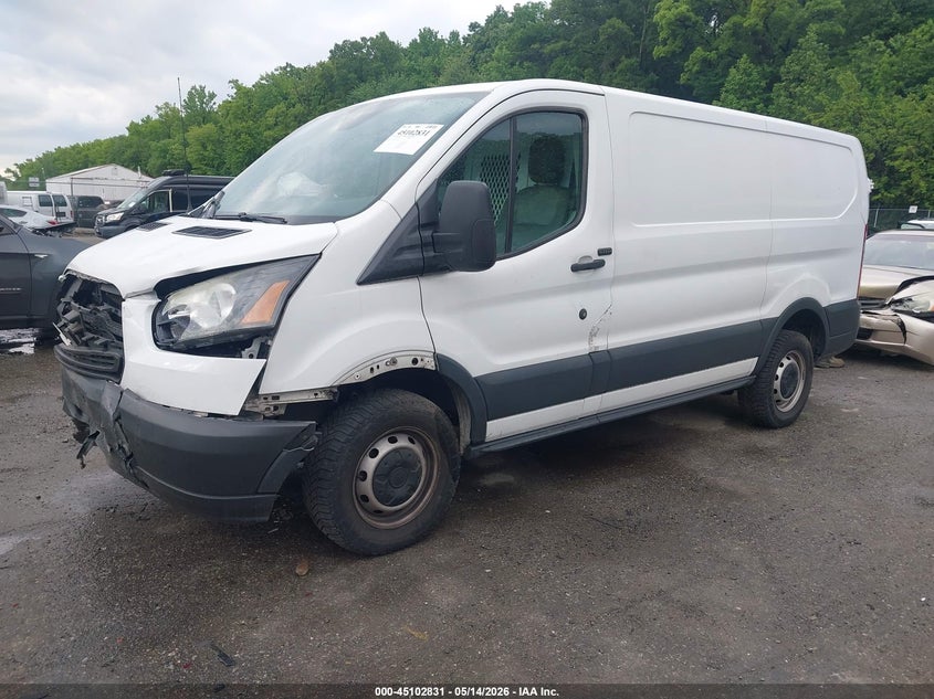 2017 Ford Transit VIN 1FTYR1ZM9HKA51713 IAAI salvage auction — FRONT END, Salvage - Greater Than 75% (Maryland), sold $3,500 on 2026-08-02 (photo 2)
