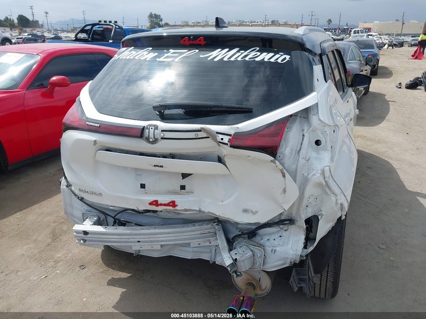 2023 Nissan Kicks VIN 3N1CP5CV5PL551957 IAAI salvage auction — REAR END, Salvage (California), sold $3,975 on 2026-07-09 (photo 6)