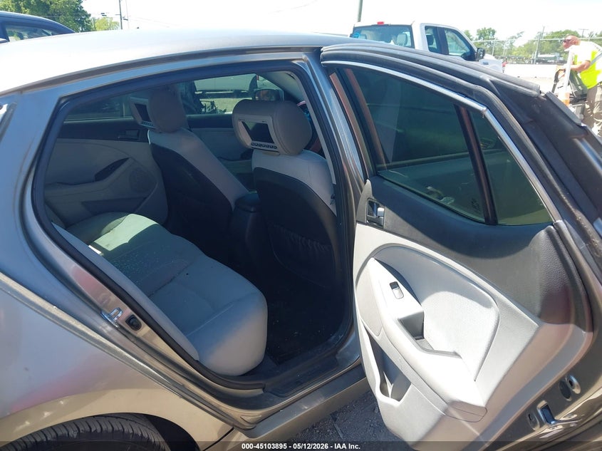 2013 Kia Optima VIN 5XXGM4A75DG224116 IAAI salvage auction — UNKNOWN, Salvage (Texas), sold $450 on 2026-07-30 (photo 8)
