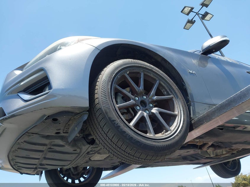 2019 Infiniti Q50 VIN JN1EV7AP9KM516805 IAAI salvage auction — LEFT FRONT, Salvage Certificate (California), sold $7,250 on 2026-07-10 (photo 6)