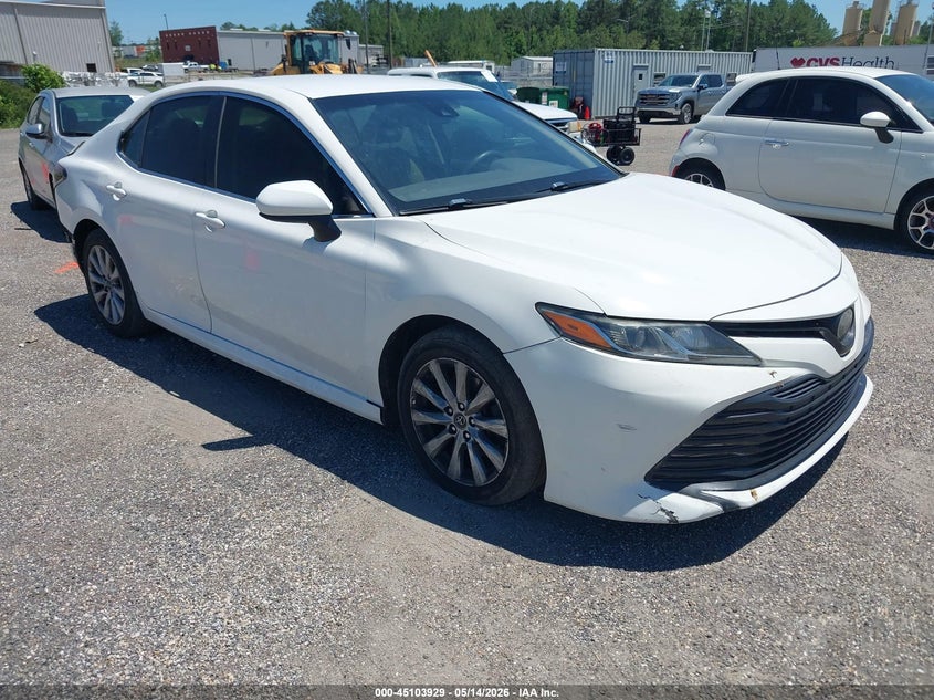 2018 Toyota Camry VIN JTNB11HK0J3005017 IAAI salvage auction — REAR END, Salvage (Alabama), sold $3,800 on 2026-07-08 (photo 1)