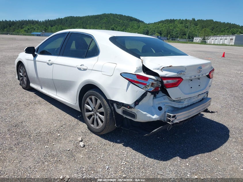 2018 Toyota Camry VIN JTNB11HK0J3005017 IAAI salvage auction — REAR END, Salvage (Alabama), sold $3,800 on 2026-07-08 (photo 3)
