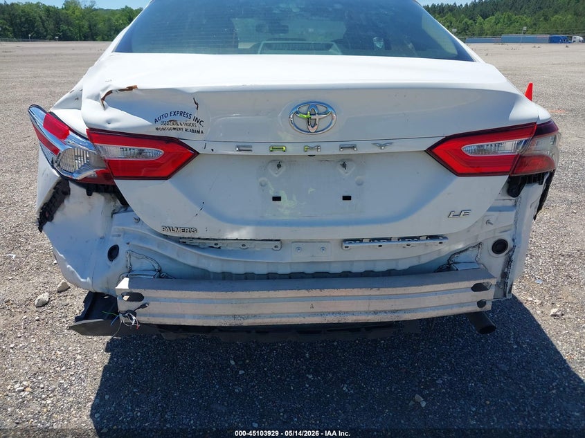 2018 Toyota Camry VIN JTNB11HK0J3005017 IAAI salvage auction — REAR END, Salvage (Alabama), sold $3,800 on 2026-07-08 (photo 6)