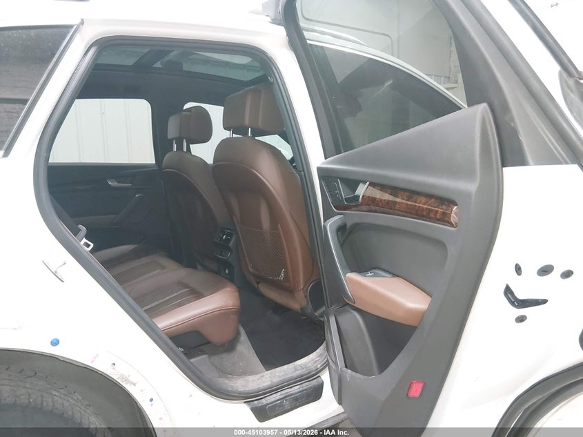 2018 Audi Q5 VIN WA1BNAFY7J2065134 IAAI salvage auction — SIDE, Bill Of Sale (Alaska), sold $3,925 on 2026-07-24 (photo 8)