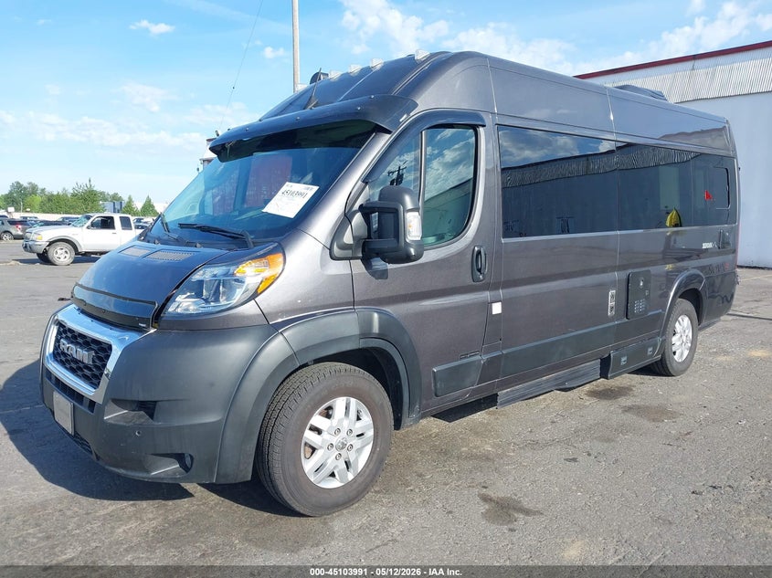 2022 Ram Promaster city VIN 3C6MRVJG4NE105727 IAAI salvage auction — RIGHT SIDE, Rebuilt (Washington), sold $23,550 on 2026-07-09 (photo 2)
