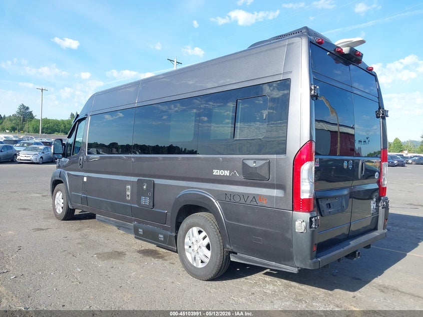 2022 Ram Promaster city VIN 3C6MRVJG4NE105727 IAAI salvage auction — RIGHT SIDE, Rebuilt (Washington), sold $23,550 on 2026-07-09 (photo 3)